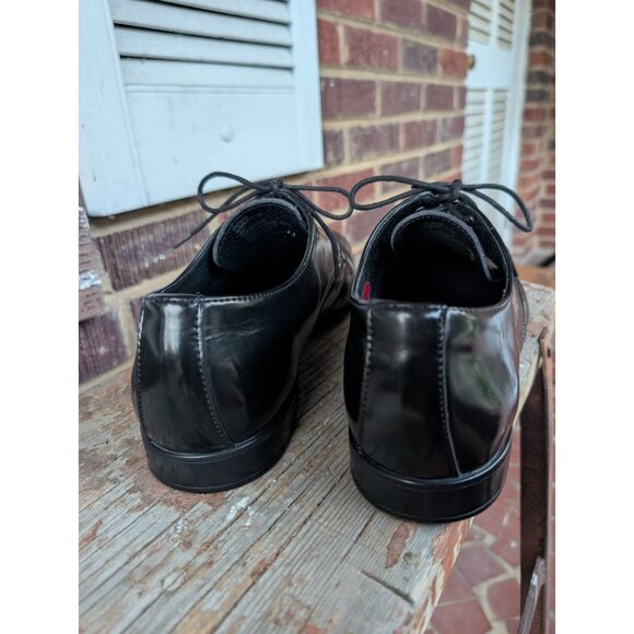 Charles Jourdan Black Leather Oliver Limited Edition Oxfords-Mens-Sz 11.5D main image 6